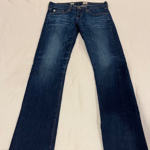 Ag Adriano Goldschmied Tomboy Relaxed Straight Jeans - Picture 1 of 8